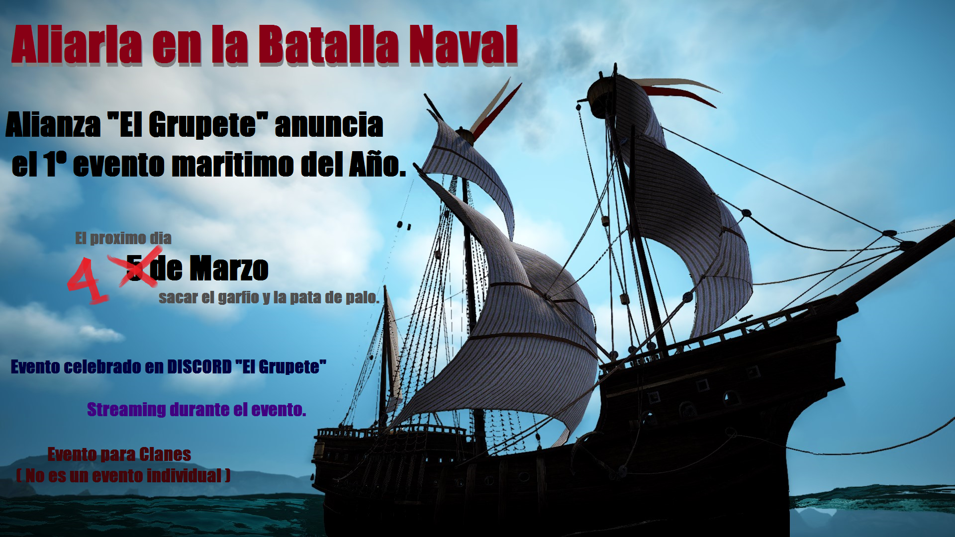 Evento de Alianza «Aliarla en la Batalla Naval»