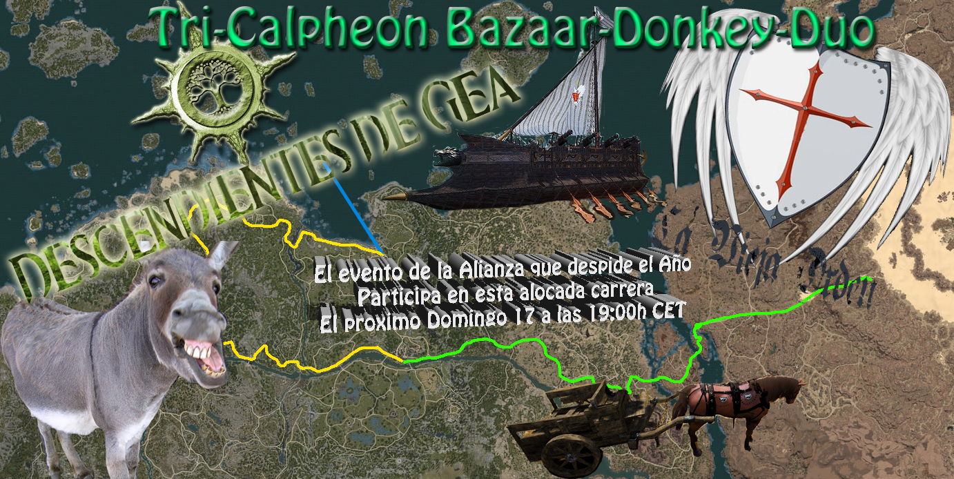 Tri-Calpheon Bazaar-Donkey-Duo