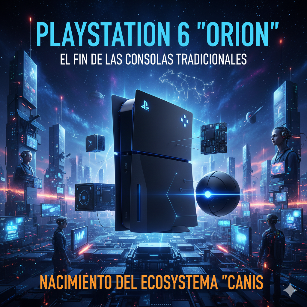 PlayStation 6 «Orion»: El fin de las consolas tradicionales y el nacimiento del ecosistema «Canis»