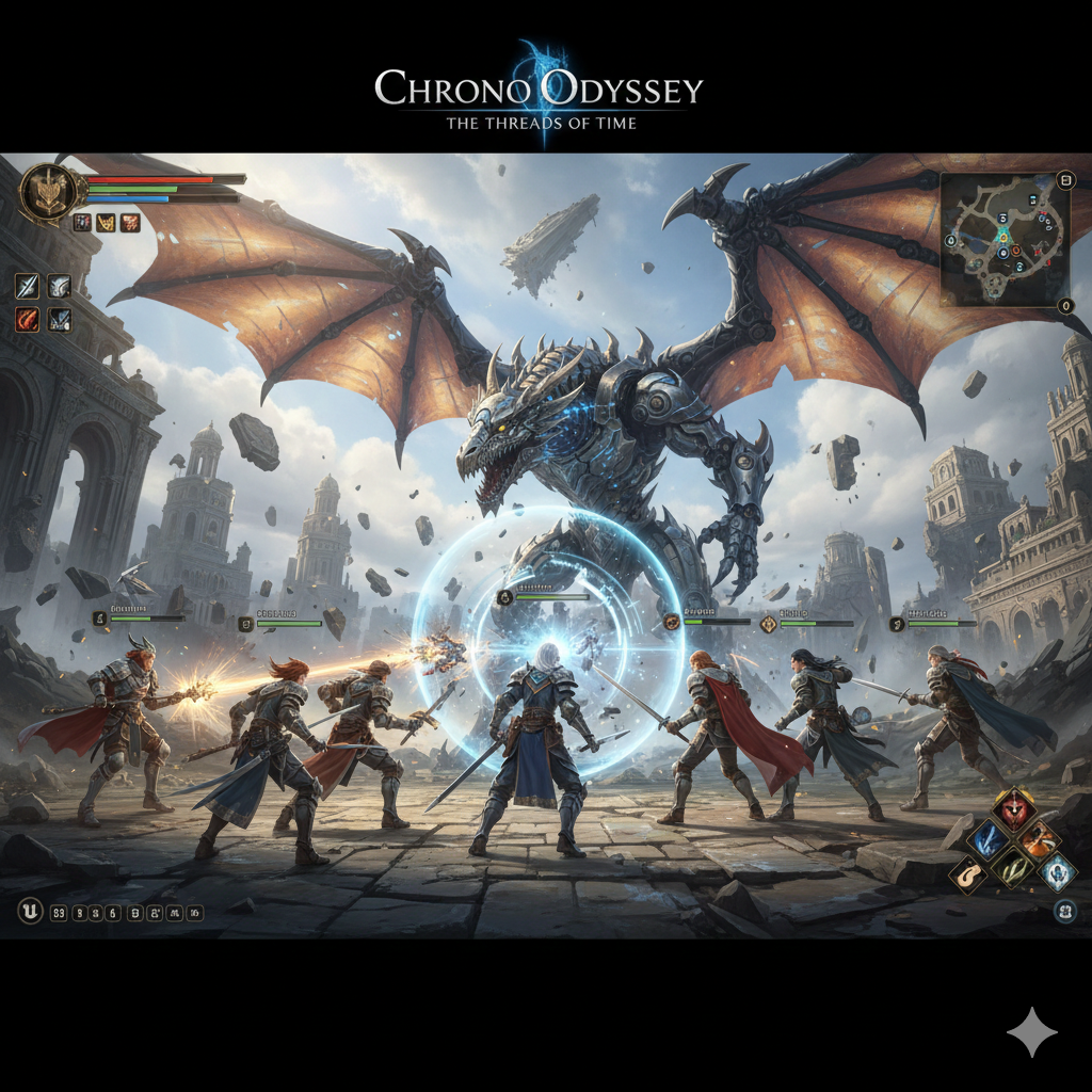 Chrono Odyssey: El MMORPG de Manipulación Temporal que Revoluciona Unreal Engine 5