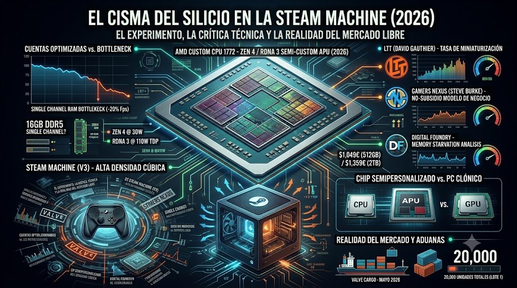La revancha del salón: Por que Valve no va a perder dinero con tu próxima consola PC